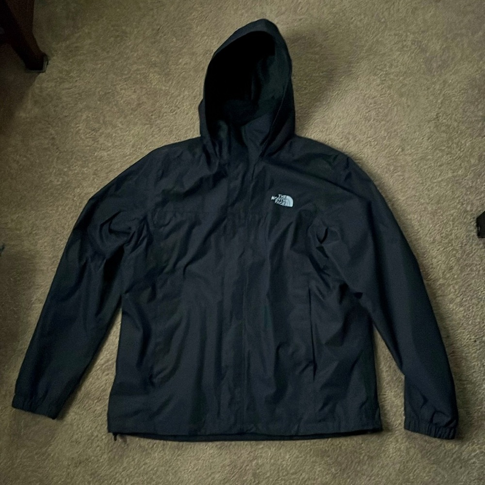 The North Face rain jacket